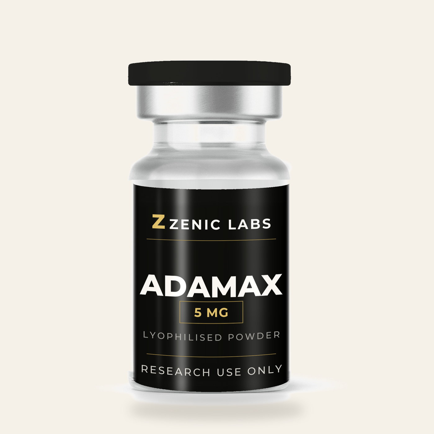 Adamax research vial
